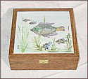 Wood jewelry box