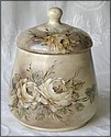 Jar with flowers
