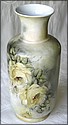 Jar decorated with flowers