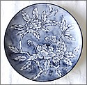 Plate with flowers